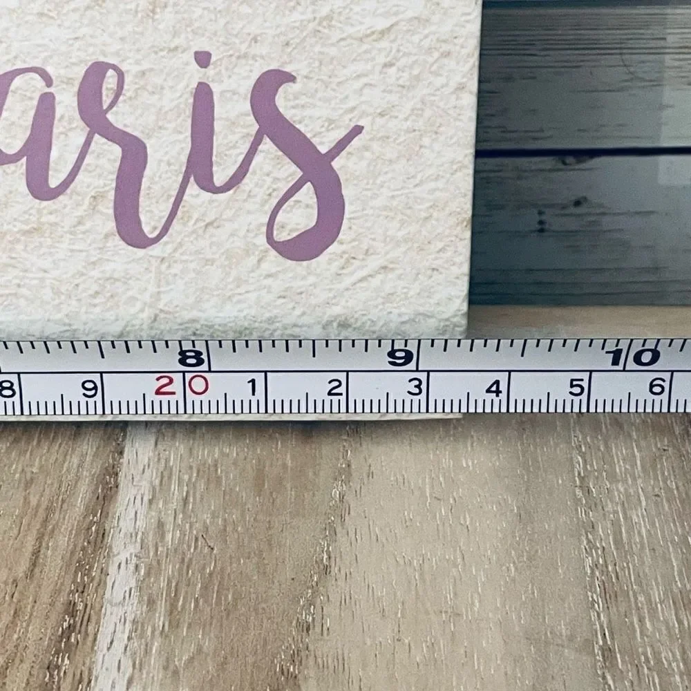 New Paris Eiffel Tower Sand Color sketchbook 76 acid free perforated pages